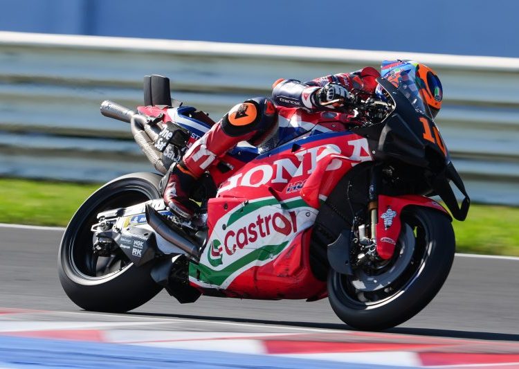 Marini handles Honda HRC Castrol workload in Misano Take a look at