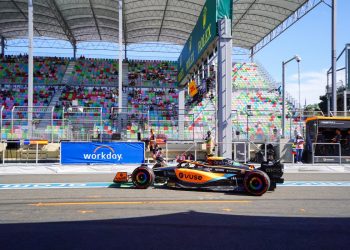 Trackside at Baku Metropolis Circuit – 2025 Azerbaijan Grand Prix