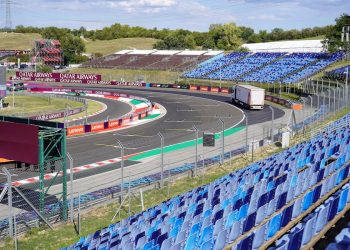 Hungarian Grand Prix: Grid 1-3 Grandstands Overview