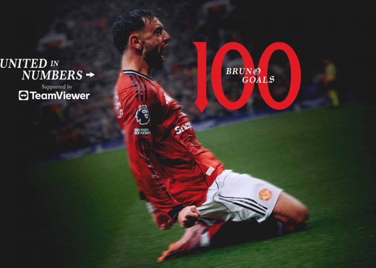 How Bruno reached 100 United objectives How Bruno reached 100 United objectives