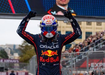 Verstappen’s F1 win in Baku has McLaren listening to ‘Jaws’ theme