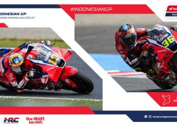 Honda HRC Castrol hunt residence GP repeat in Lombok