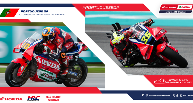 Honda HRC Castrol prep for penultimate race of 2025 in Portugal